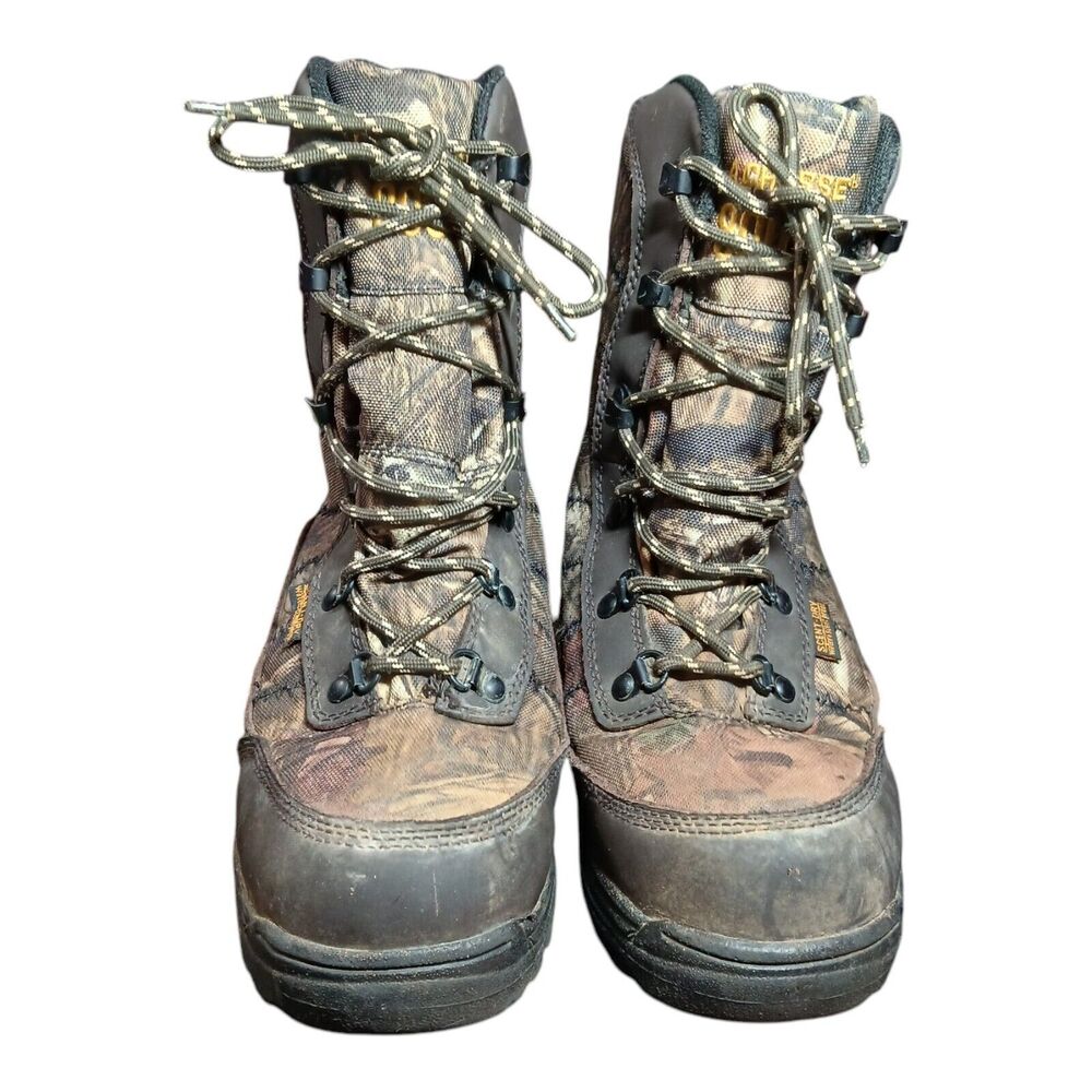 Lacrosse Silencer Next G Camo Hunting Boots Youth Size 6 800 Thinsulate Preowned